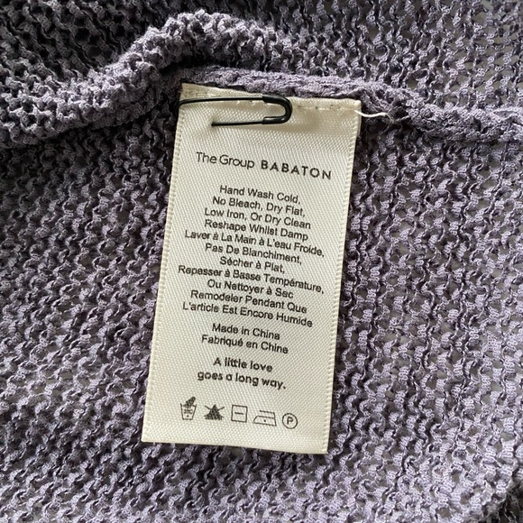 Aritzia purple knit top - Picture 6 of 8